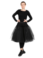 Rundholz DIP - Jupe à volants en tulle black - 2242210328