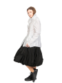 Rundholz - Fitted blouse with small box pleats White - 2241230408