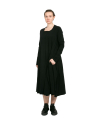 Rundholz Black Label - Kleid mit Ziernähten und versetzten Abschlüssen black - 2243470904