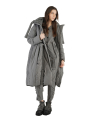 Rundholz Black Label - Down coat in balloon shape with decorative accents Oversize Black - 2243211202