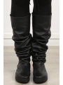 Trippen - Model RECORD Boots Overknees Black